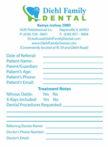 dental referral pad by Midwest Dental Solutions